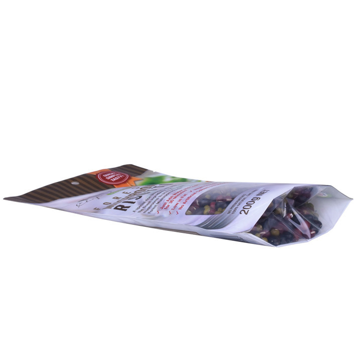Eco Friendly Printed Stand Up Food Zipper Pouches Uk