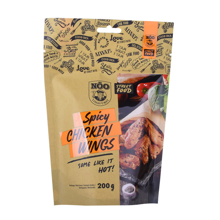 Custom Printed Barrier Stand Up Metallized Pouch Bags