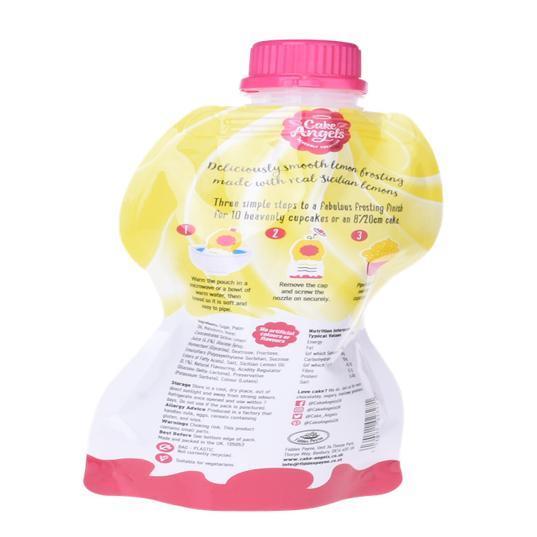 Wholesale Recycle Yogurt Pouch Spout Pouch with Zipper 