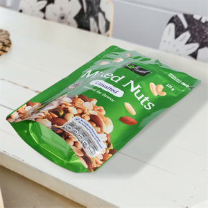 Personalized Printed Aluminum Foil Small Stand Up Plastic Bags for Nuts