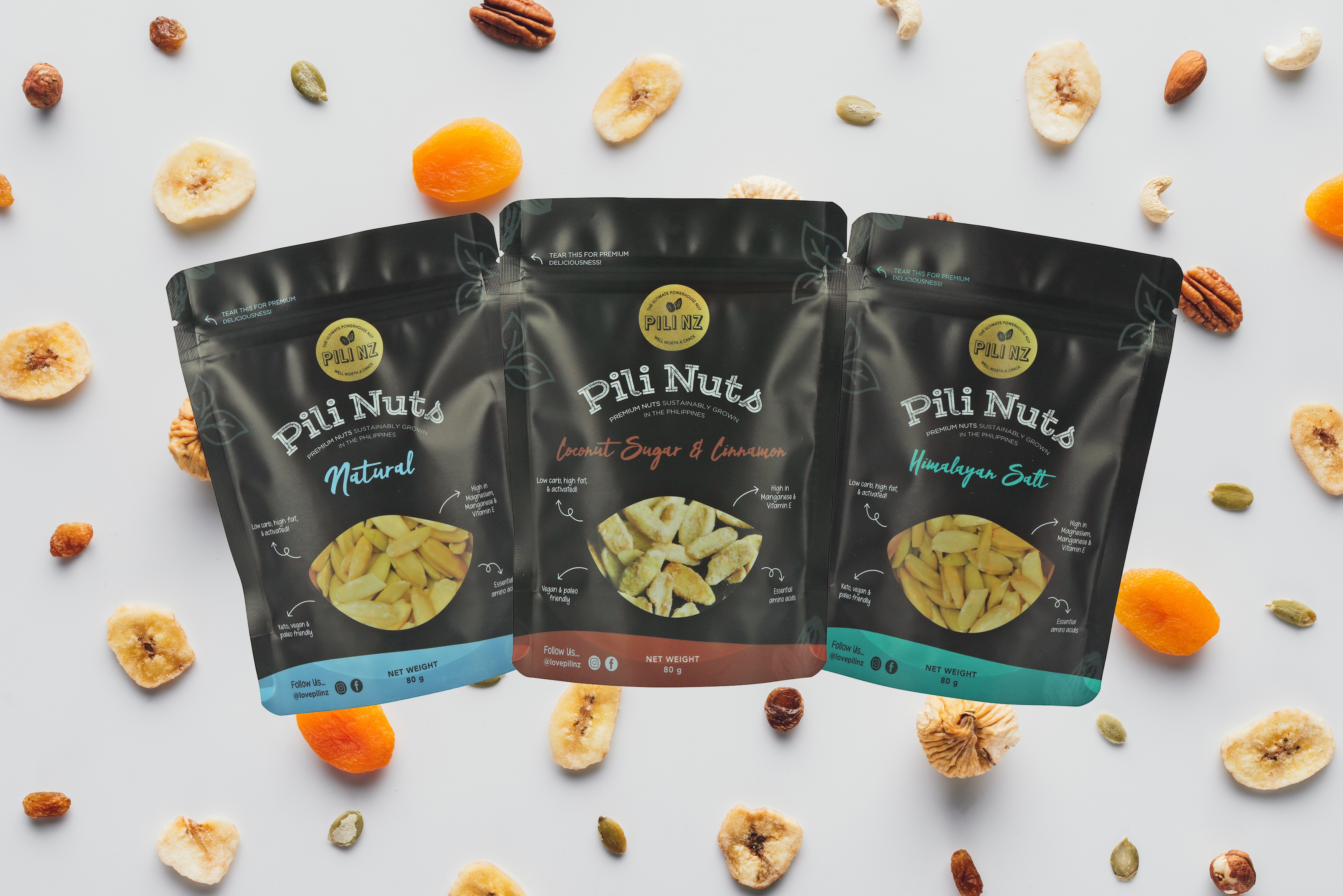 Recyclable cashew nuts bag