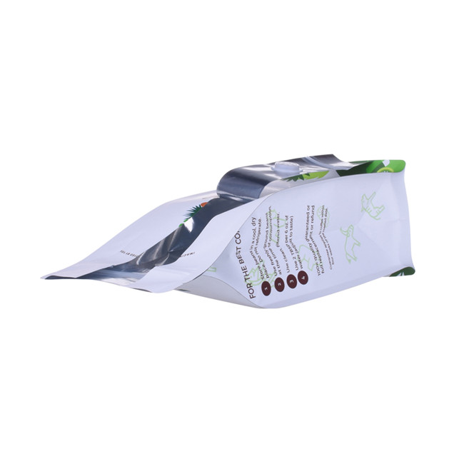 250g compostable stand up pouch in spcieal shaped
