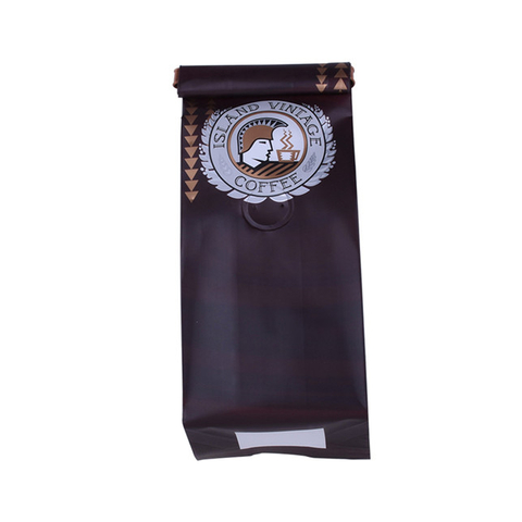 340g side gusset coffee bag with compostable valve
