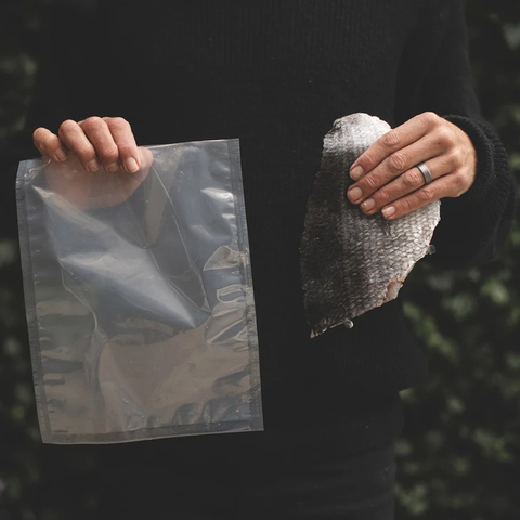 Custom Eco Compostable Vacuum Seal Food Storage Bags Packaging for Fresh Produce