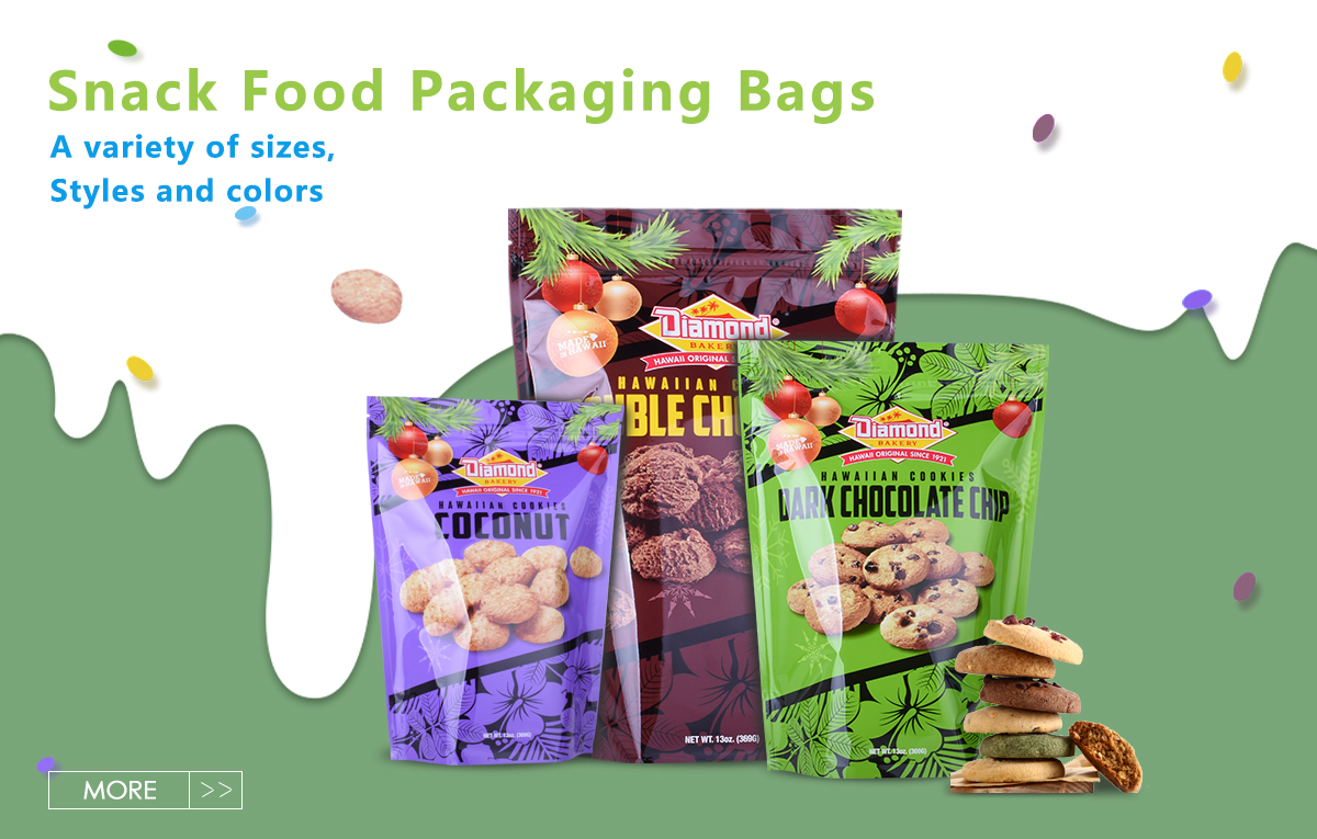 Digital Print Food Packing Bag Aluminium Stand Up Pouch