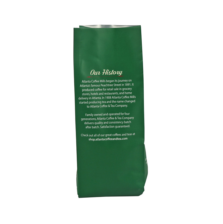 Free Samples Matte Black Produce Packaging Tea Bags Pouch