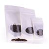 Eco Friendly Recycling Seasoning Bags kraft paper with window