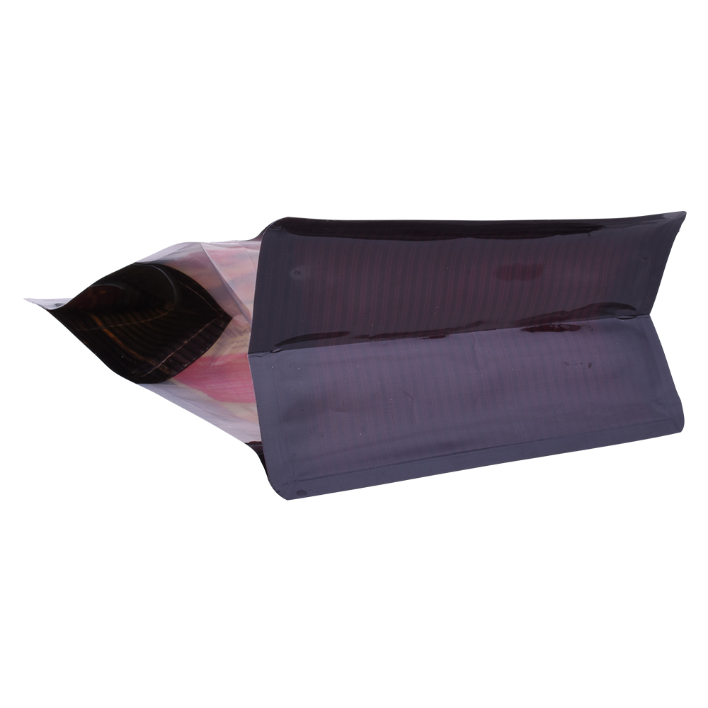 Custom Compostable Block Bottom Packing Fish Feed Zipper Bag