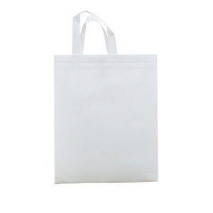 Biodegradable Home Compostable Non Woven Bag with Handle Soluble in Hot Water Above 90℃