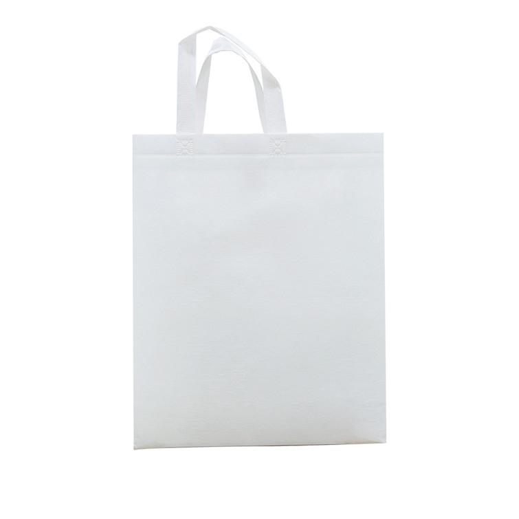 Biodegradable Home Compostable Non Woven Bag with Handle Soluble in Hot Water Above 90℃