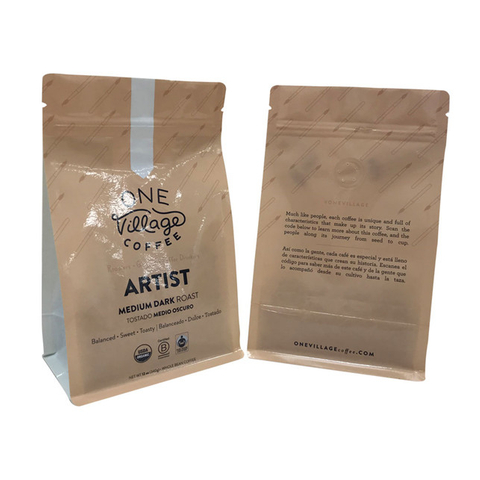 Custom Heat Seal K-Seal Coffee Design Packaging