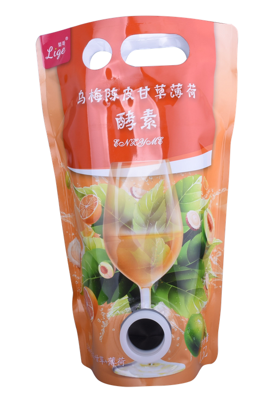 Recyclable Bag Packaging Spout Bag for Juice