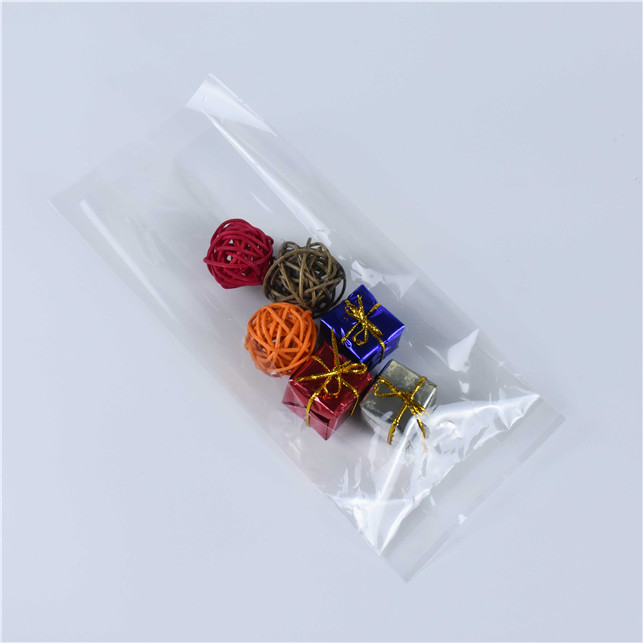Compostable inner packing PLA clear bags with gusset