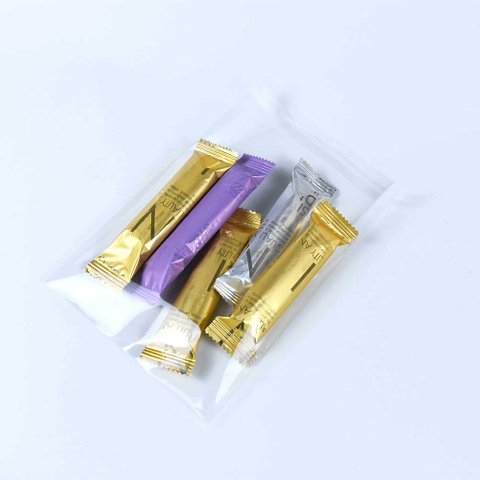 Eco Friendly High Barrier Recyclable Clear Cosmetics Packaging Bag Made From Sugar Cane