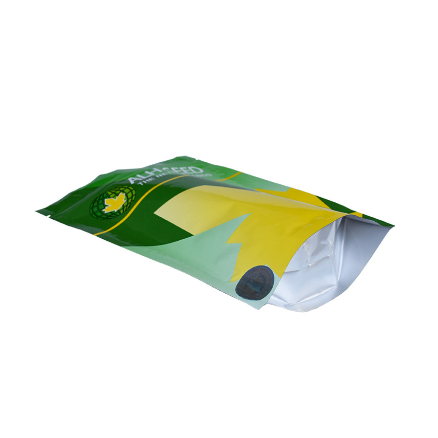 Moisture Proof Transparent Biodegradable Ziplock Bags Customizable Packaging Small Seed Bags