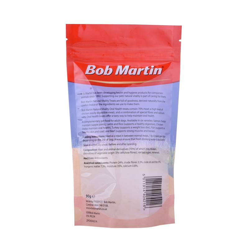 Custom Production Customised pet food bags suppliers