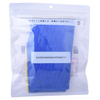 Gravure Printing Colorful foil heat seal crimper shirt package bag biodegradable t-shirt bag