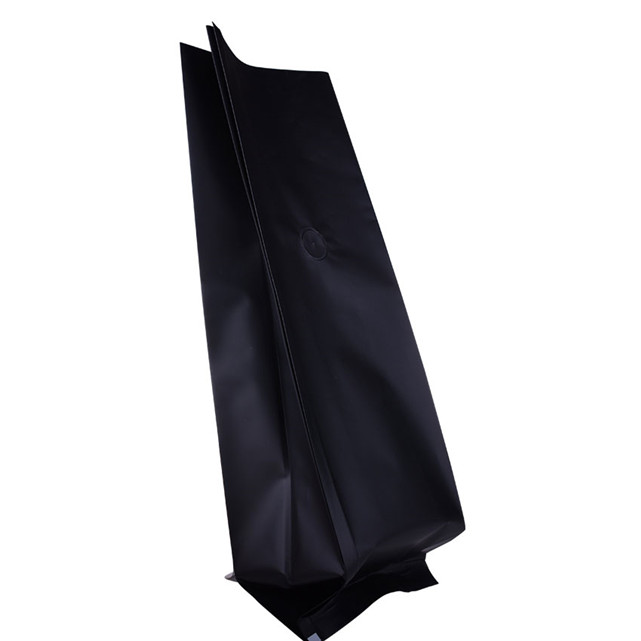 Food Ziplock Easy Tear foil pouches for Coffee storage flat bottom gusset bags