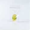Natural bottom seal heat seal bags food grade large clear zipper pouch pla biodegradable film