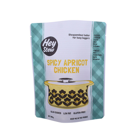 Customized Print Glossy Finish polypropylene flat bags resealable food packaging small vacuum pouch bags