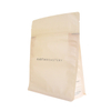 Moisture-proof Compostable Flat Bottom Zipper Coffee Bag with Valve