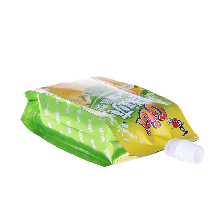 Flexible Packaging Custom Logo Low Price Stand Up Juice Packing Bag