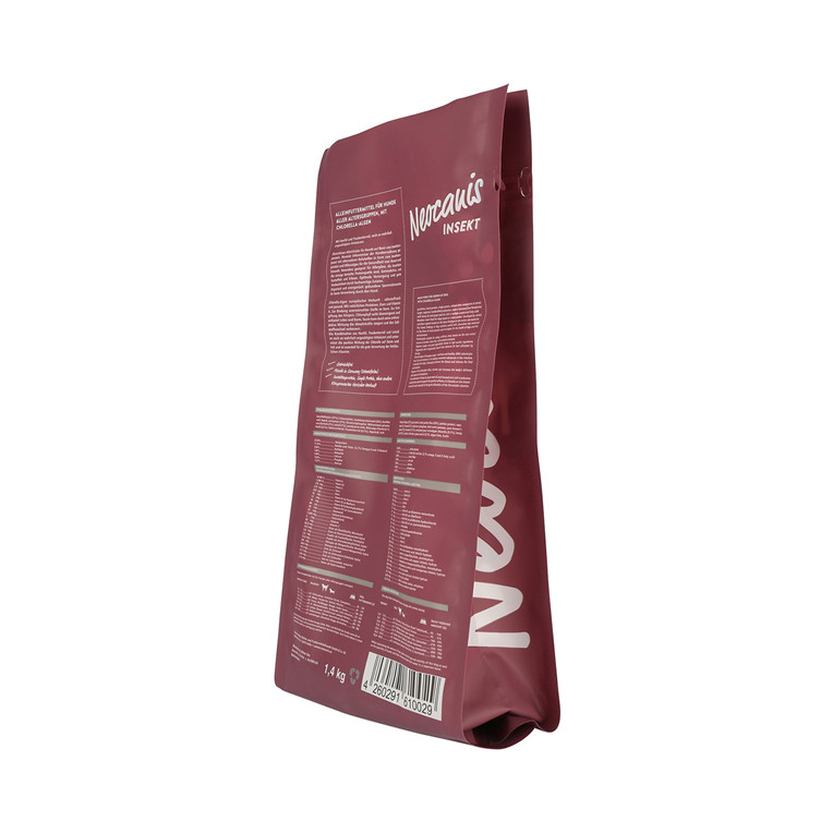 Recycled PCR HDPE Deer Feed Laminated Side Gusset Pouch Bag