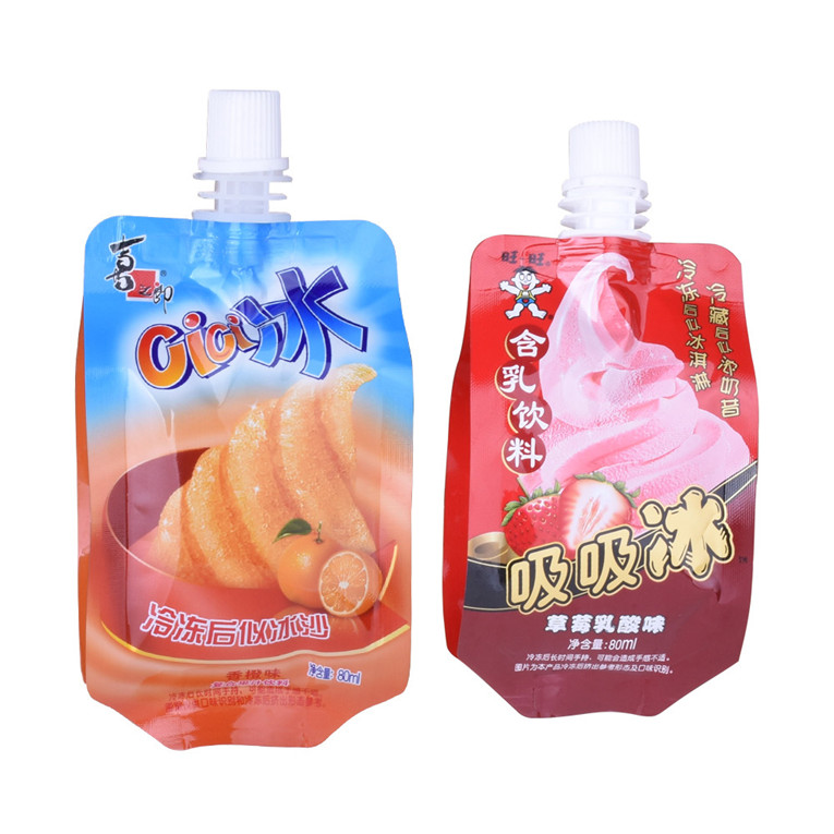 Renewable Customised China Supplier Stand Up Spout Pouch 500ml