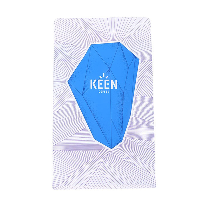 High Quality Personalized Logo Flat Bottom Coffee Bag with Valve Suppliers