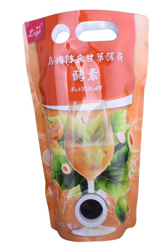 Cheap Standard Retail Recycling Stand Up Fruit Juice Pouch