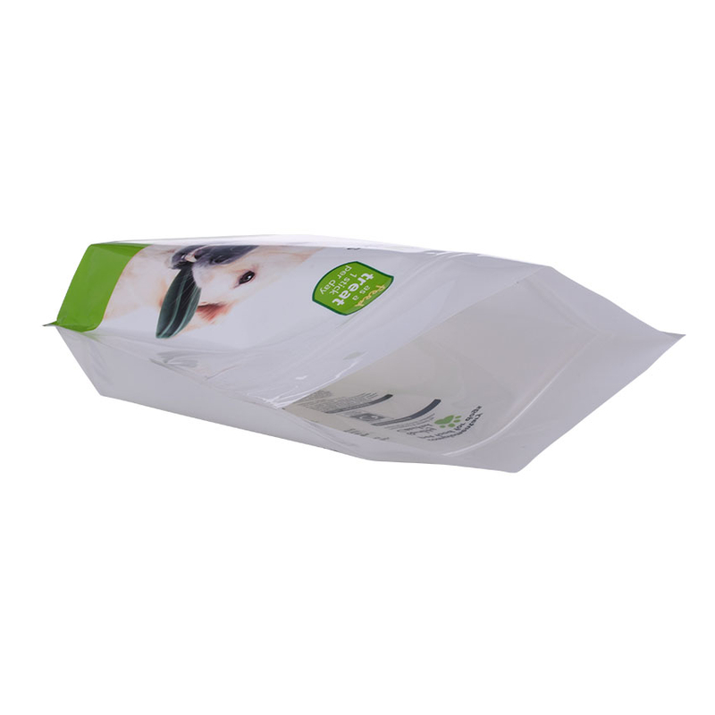 Custom Gravure Printing Heat Seal Compostable Material Pla Paper Zip Lock Bag