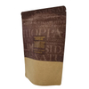 Flexible Packaging Moisture Proof Resealabele Food Grade Coffee Packing Paper Bag