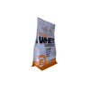 High Quality Laminated Material Whey Protein Powder Block Bottom Top Zipper Bag