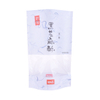 Resealable stand-up organic biodegradable tea packaging