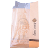 FSC certificated custom logo paper bag with clear window to pack bread