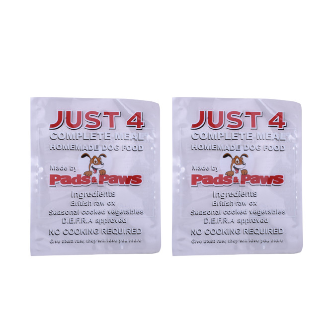 High quality 3 side seal heat seal compostable bag vacuumized