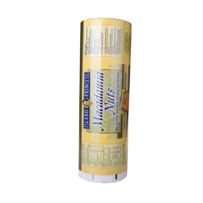 Custom print laminate plastic compostable film with high barrier