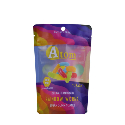 Heat Seal Small Business Laminated Material Eco Friendly Stand Up Plastic Zip Lock Packaging