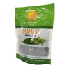 Biodegradable Standup eco plastic packaging for tea packing zipper pouch
