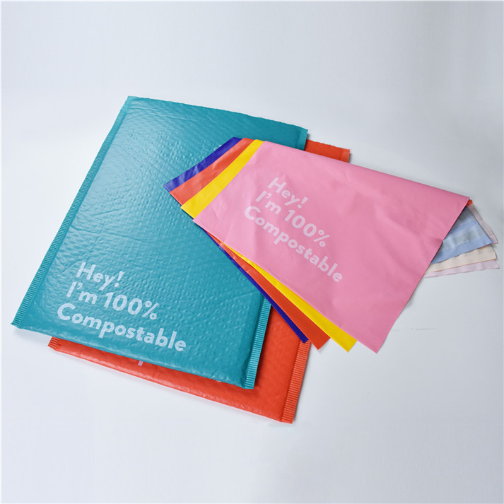 Custom Printed Good Quality Free Samples Rough Matte Eco Friendly Postage Packaging