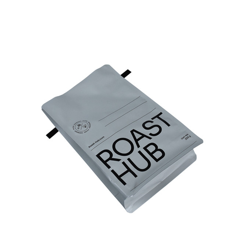 Customized Print Flat Bottom Eco Food Grade Tintie Packaging Manufacturer