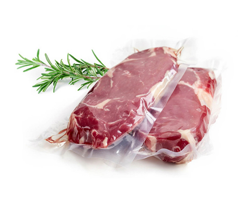 Custom heat seal translucent biodegradable packaging options vacuum pouch with texture