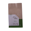 Aluminum Foil Flat Bottom Coffee Bean Packaging Bags with Valve and Ziplock