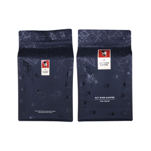 500g Recycling stand-up packaging for coffee with pocket zipper