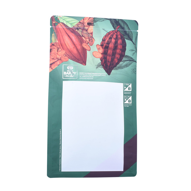 Eco Friendly Packaging Sustainable Plastic Cookie Sleeves Bags with Zipper