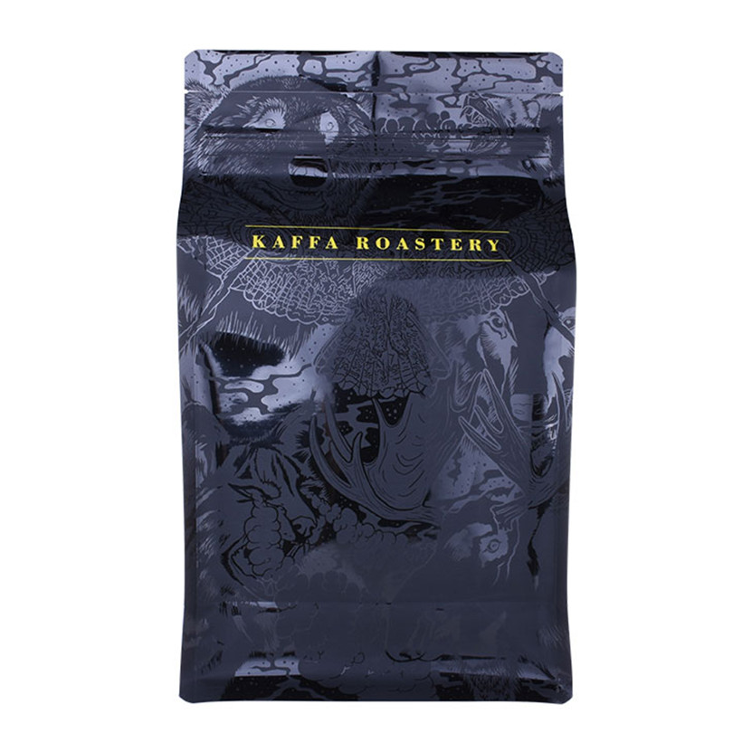 Resealable Zipper Coffee Plastic Bag With Good Barrier