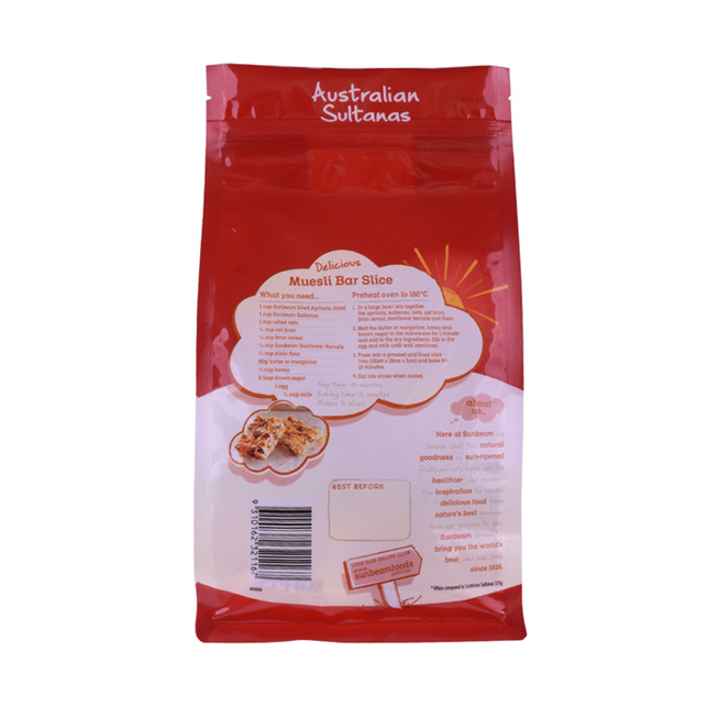 Plastic Zip Lock Gravure Printing Food Packaging Recyclable