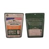 Organic stand-up brown kraft paper bag for beef jerky doypack