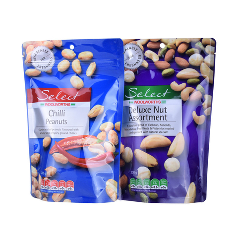 Food Ziplock Matt Finish Food Packaging Bag