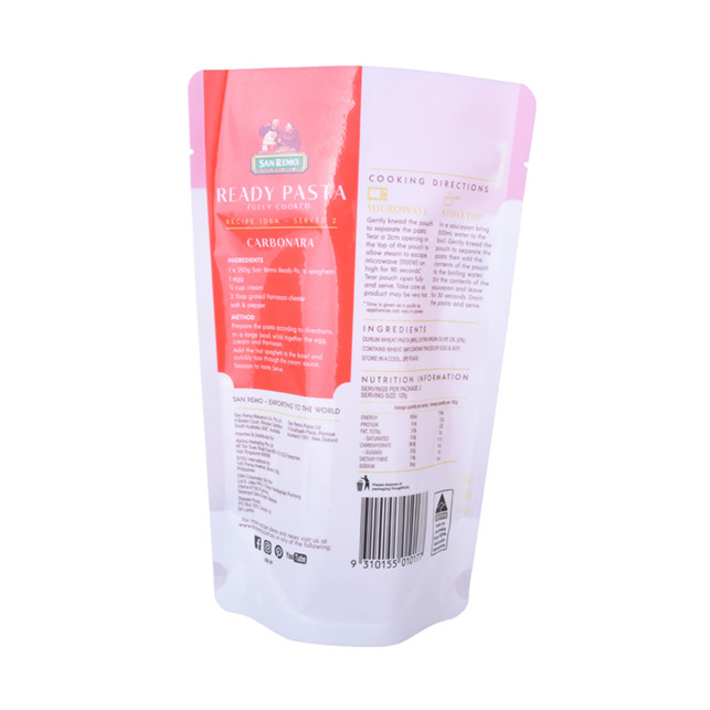 Recycle With Tear Notch Nuts Of Bag